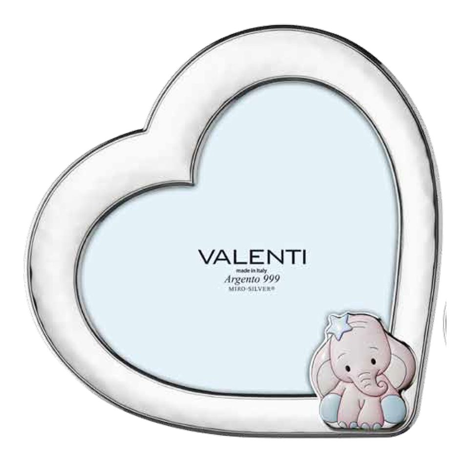 Ασημένια παιδική κορνίζα για αγόρι Valenti 20Χ20 73188/2LC