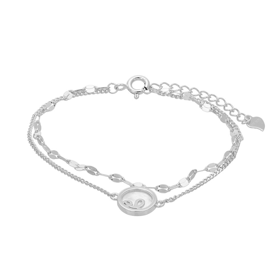 Prince Silvero γυναικείο ασημένιο βραχιόλι 925 5F-BR040-1