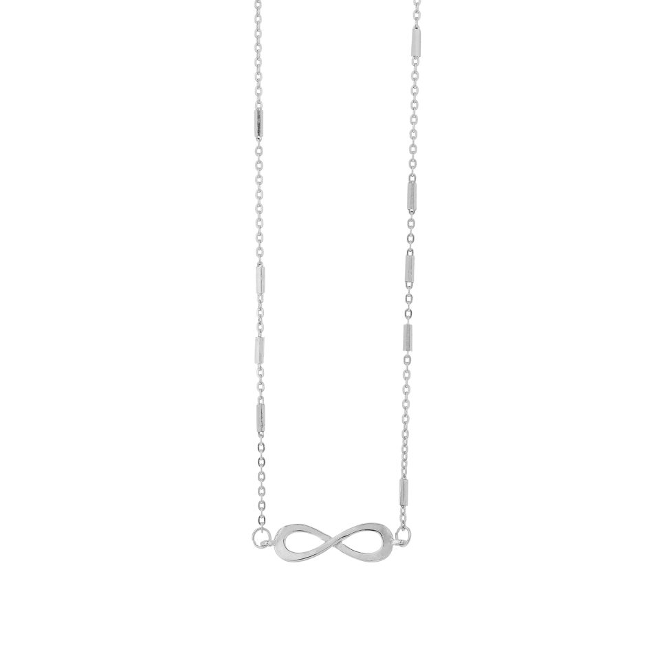 Prince Silvero γυναικείο ασημένιο κολιέ 925 2A-KD417-1