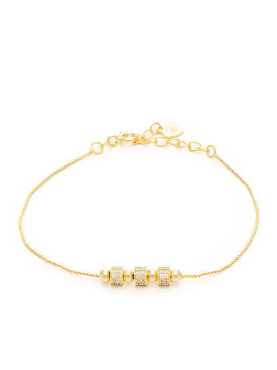 Prince Silvero γυναικείο ασημένιο βραχιόλι 925 4A-BR121-3