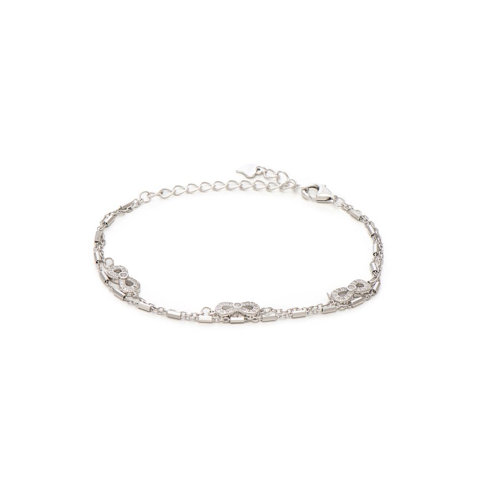 Prince Silvero γυναικείο ασημένιο βραχιόλι 925 4TU-BR049-1