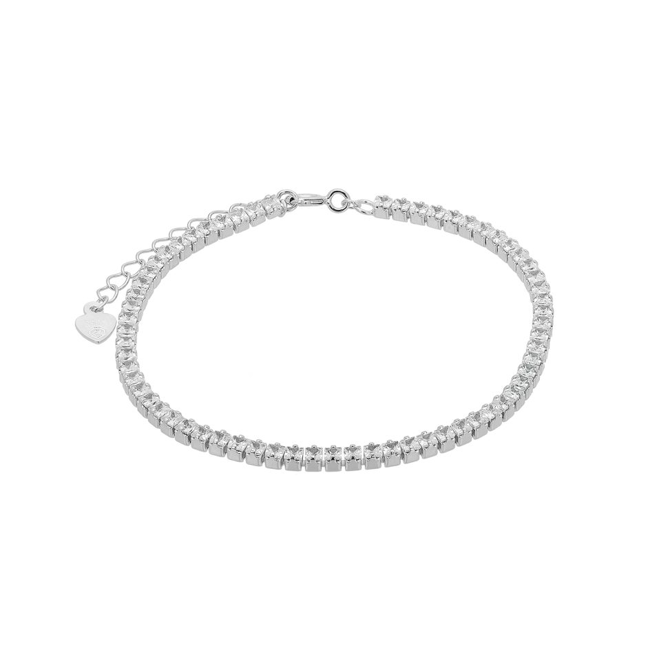 Prince Silvero γυναικείο ασημένιο βραχιόλι 925 5A-BR182-1