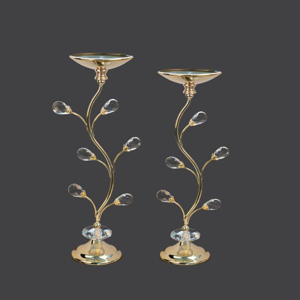 La Vista σετ μεταλλικά κηροπήγια PK5541980 2ΤΜΧ