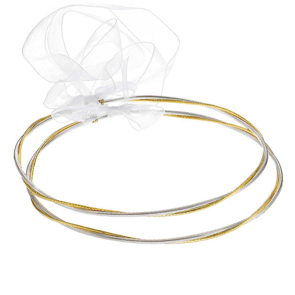 Louvaris επάργυρα χειροποίητα στέφανα γάμου Σ707E