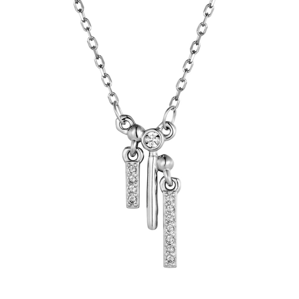 Prince Silvero γυναικείο ασημένιο κολιέ 925 3A-KD771-1