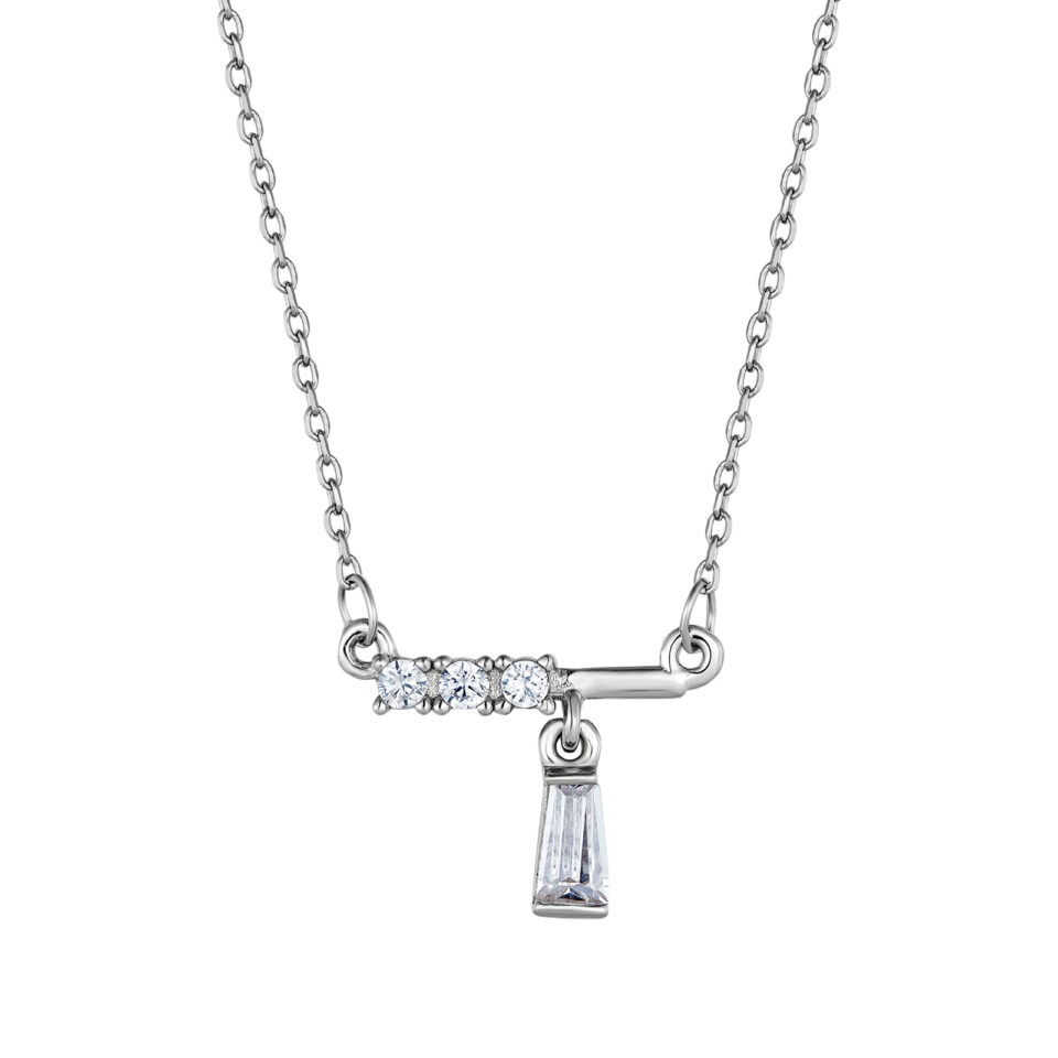 Prince Silvero γυναικείο ασημένιο κολιέ 925 3A-KD789-1