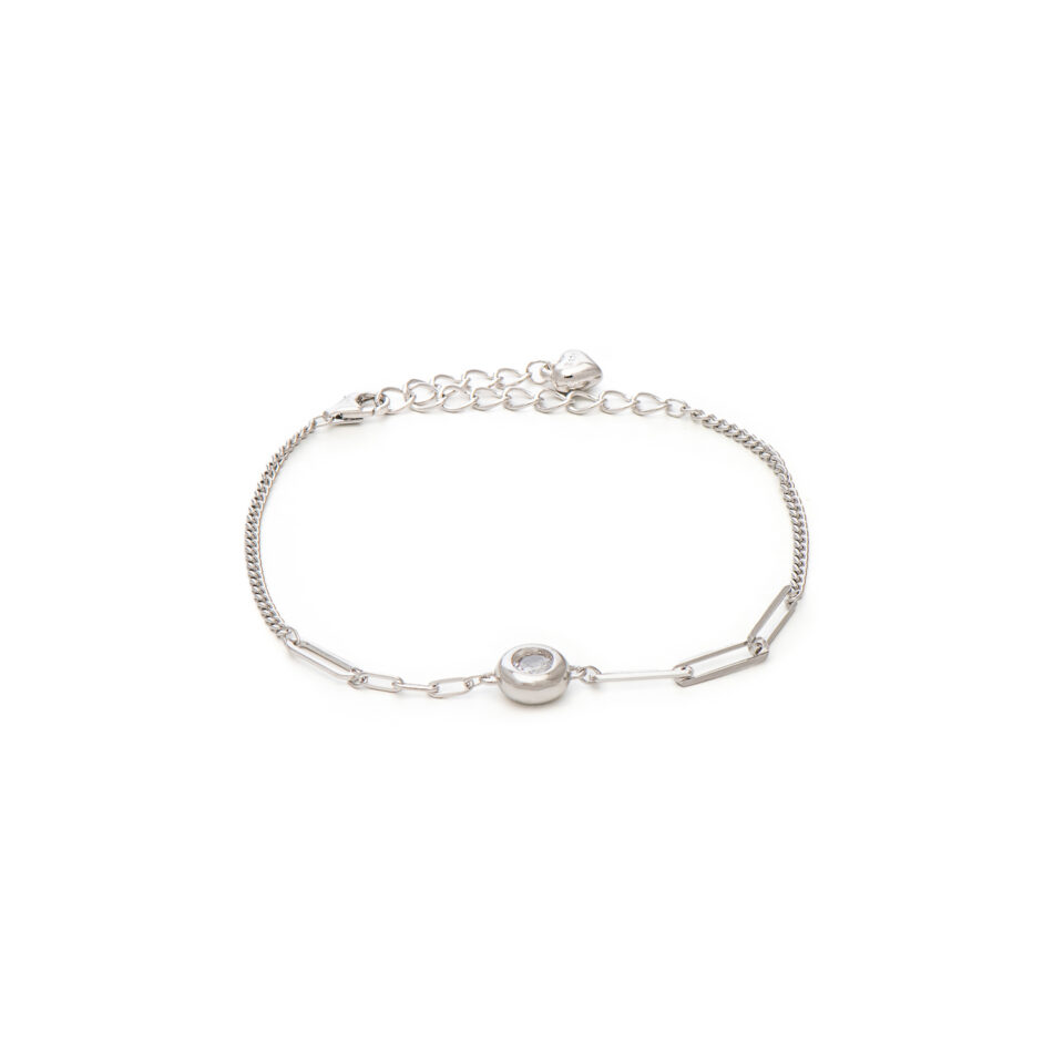 Prince Silvero γυναικείο ασημένιο βραχιόλι 925 4TU-BR015-1