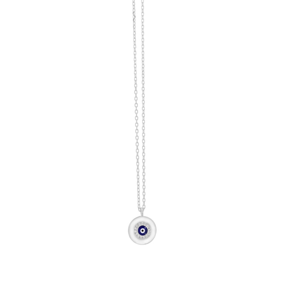 Prince Silvero γυναικείο ασημένιο κολιέ 925 3A-KD581-1Μ