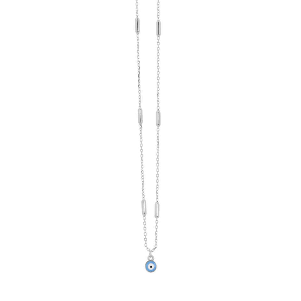 Prince Silvero γυναικείο ασημένιο κολιέ 925 5A-KD146-1Q