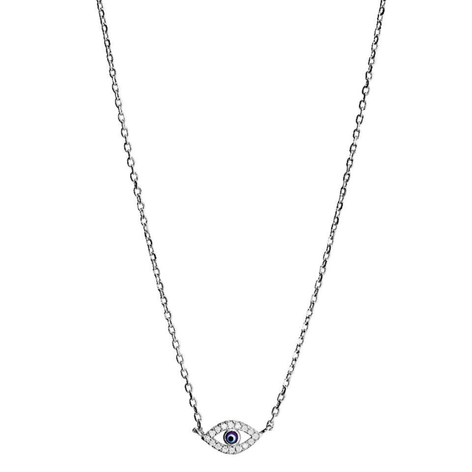 Prince Silvero γυναικείο ασημένιο κολιέ 925 9B-KD047-1