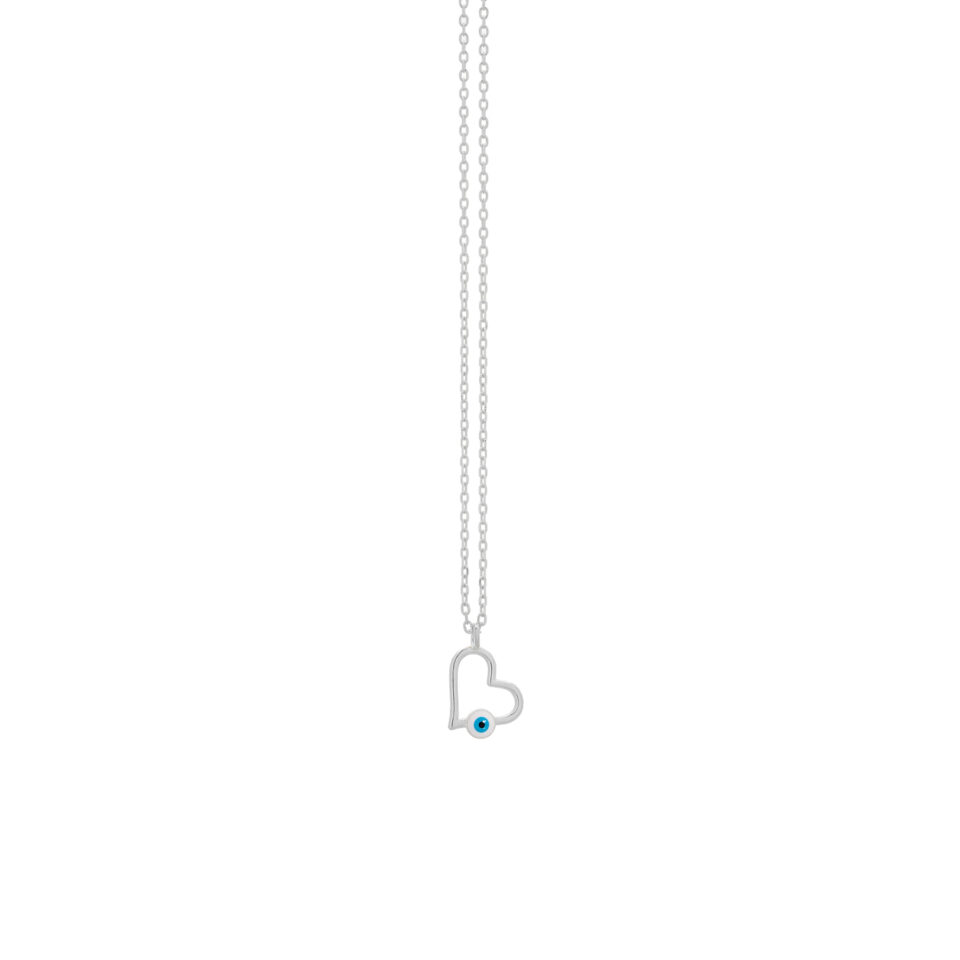 Prince Silvero γυναικείο ασημένιο κολιέ 925 3A-KD505-1W