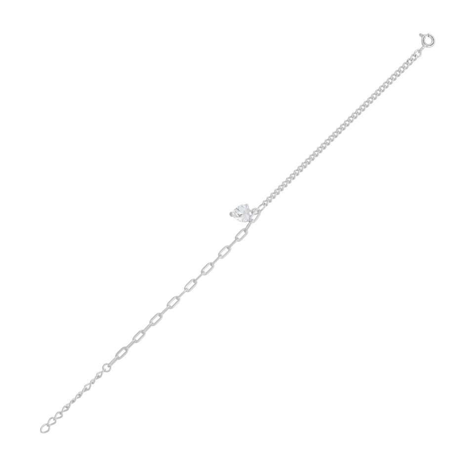 Prince Silvero γυναικείο ασημένιο κολιέ 925 6TA-BR268-1