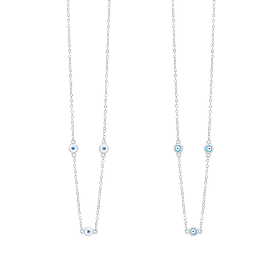 Prince Silvero γυναικείο ασημένιο κολιέ 925 6A-KD366-1QW